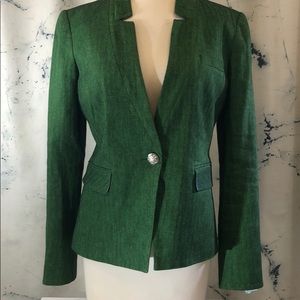 Veronica Beard Farley linen Dickey Jacket